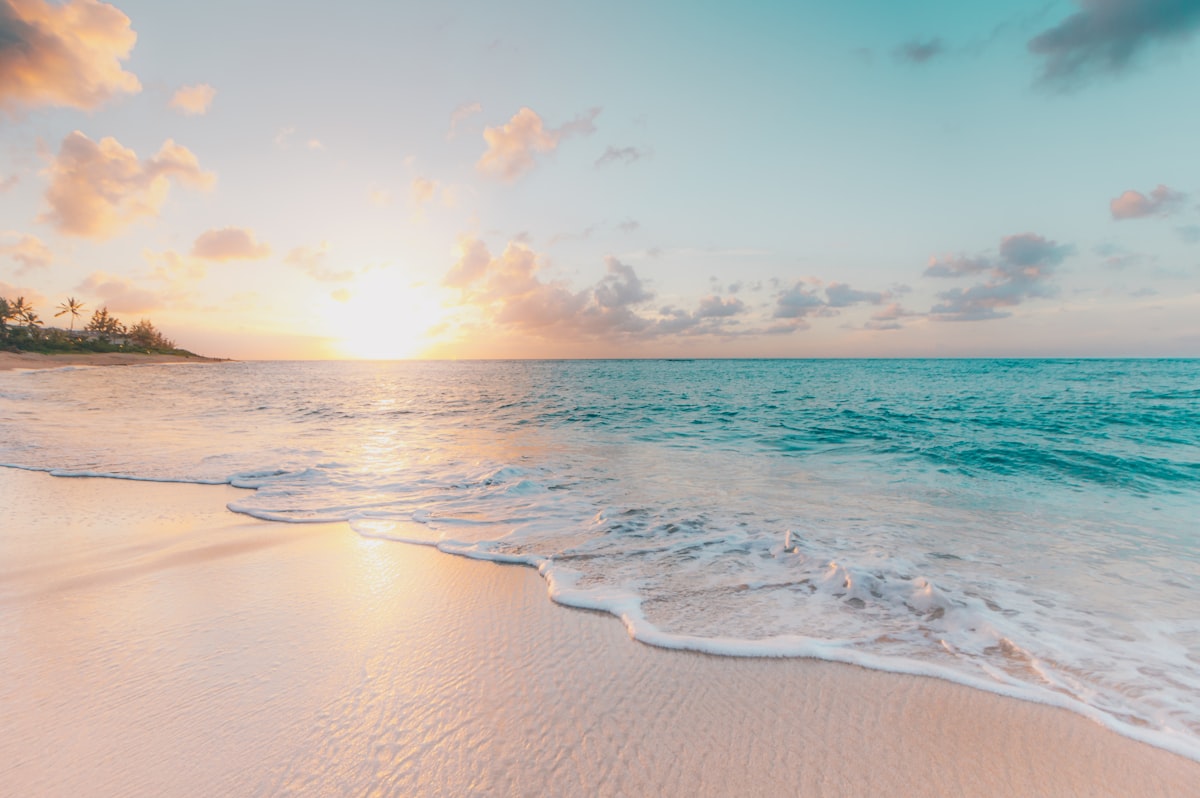 Beach paradise escape destination
